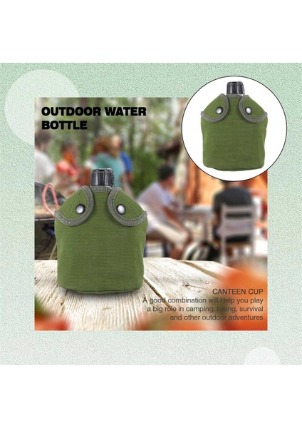 Açık Kantin Tencere Seti Kantin Bardağı Taşınabilir Su Şişesi Tutma Kolu Bardak Açık Kamp Yürüyüş Için (Yurt Dışından) fırsatları