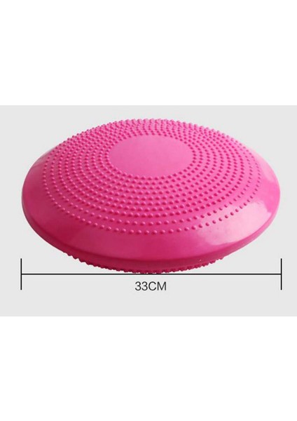 Yoga Topları Masaj Yastığı Şişme Denge Yastığı Disk Mat Fitness Egzersiz Eğitim Topu Rehabilitasyon Pedi Gümüş-Gri (Yurt Dışından) modelleri