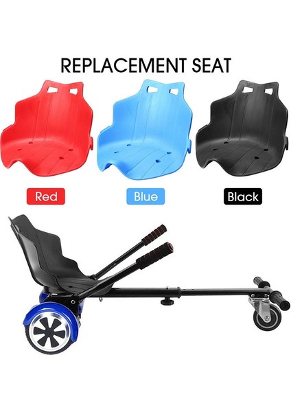 Kart Hoverboard Koltuk Eki Için Plastik Koltuk Kart Aksesuarları Yetişkinler Çocuklar Elektrikli Öz Dengeleme Scooter Siyah (Yurt Dışından) modelleri