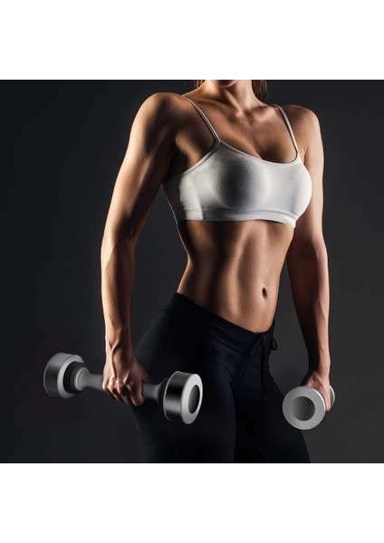 Tek Dambıl Sallayarak Ağırlık Salıncak Dambıl Adam Kadın Tutmak Için Egzersiz Fitness Egzersiz Ekipmanları, Beyaz (Yurt Dışından)