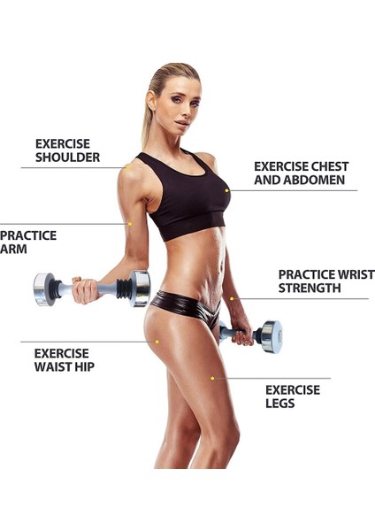 Tek Dambıl Sallayarak Ağırlık Salıncak Dambıl Adam Kadın Tutmak Için Egzersiz Fitness Egzersiz Ekipmanları, Beyaz (Yurt Dışından)