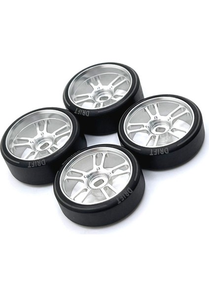 Dört Metal Jant/tekerlek Için Evrensel 1/28 Rc Yol Yarışı Drift, 27MM Drift Tekerlekler, Siyah (Yurt Dışından) fırsatları