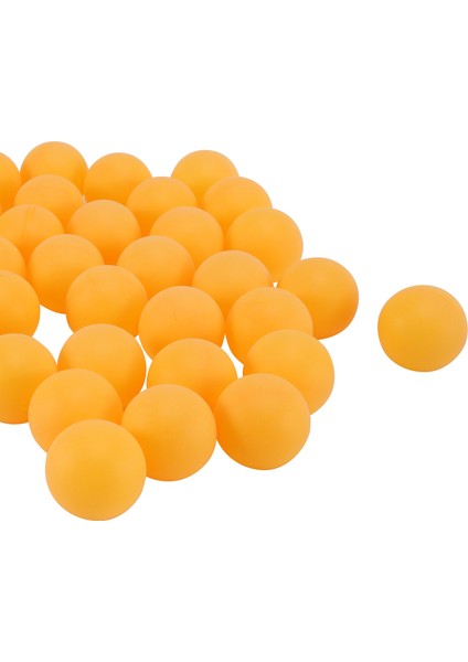 50'li Paket Premium Ping Pong Topları Gelişmiş Eğitim Masası Topu Dayanıklı Dikişsiz Toplar Turuncu (Yurt Dışından) fiyatları