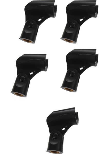 Evrensel Mikrofon Klipsi Tutucu, 5/8 Inç Erkek - 3/8 Inç Dişi Somun Adaptörleri Siyah (5'li Paket) (Yurt Dışından) fiyatları