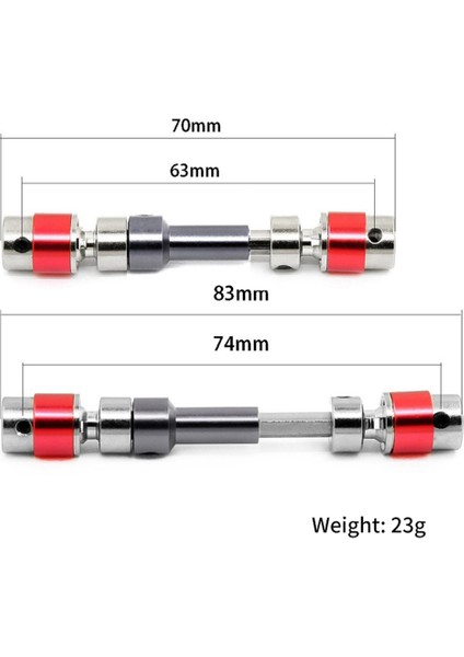 Fy-01/fy-02/fy-03 Ön Tahrik Mili Cvd Tekerlek Şanzıman FY01 FY02 FY03 Rc Araba Yedek Parçaları (Yurt Dışından) fırsatları
