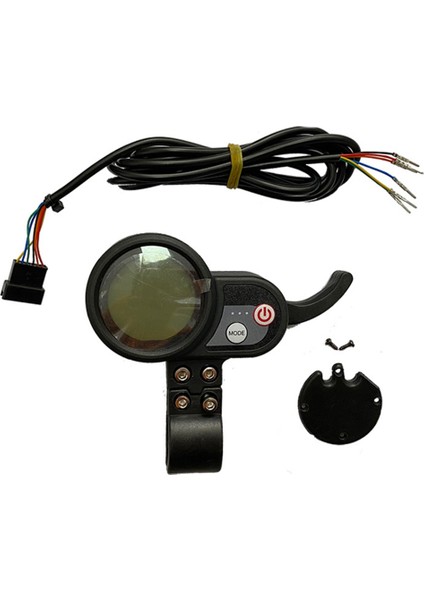 10 Inç Elektrikli Ekran, 36V Için Hızlandırıcı Kullanımı ile Elektrikli Scooter LCD Ekran (Yurt Dışından)
