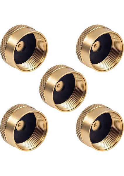 5 Adet Prinç Dolum Kapağı 1 Lb Propan Şişe Kapağı Gaz Tankı Silindir Mühürlü Kapak Açık Soba Için Kapağı Koruyun (Yurt Dışından)