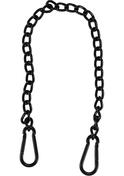 2 Karabinalı Çelik Asılı Sandalye Zinciri, Ağır Hizmet Sundurma Salıncak Hamak Zinciri Seti, Hamak Salıncakları Için (66CM) (Yurt Dışından)