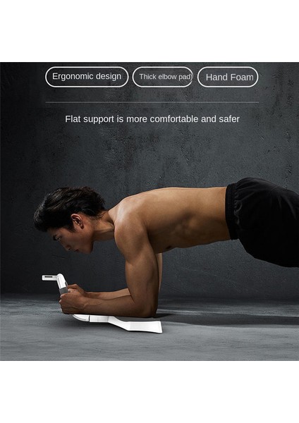 Abs Tahta Çekirdek Eğitmen Spor Salonu Için Zamanlayıcı ile Yardımcı Fitness Egzersiz Eğitimi Fitness Egzersiz Ekipmanları Erkek Kadın Siyah (Yurt Dışından) fırsatları