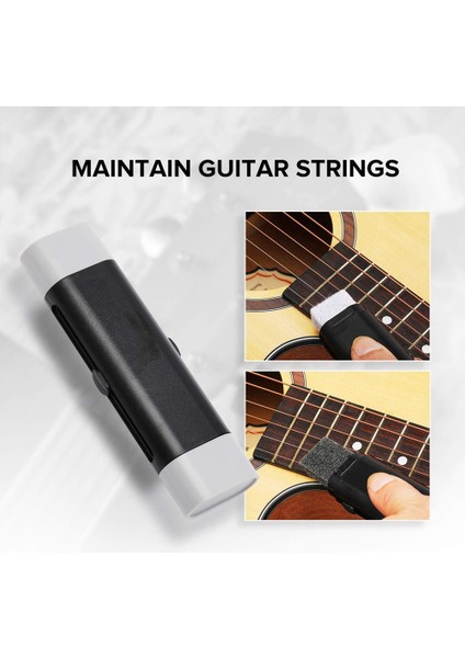 Gitar Tamir ve Bakım Aracı Kiti Ölçme Dize Taşlama Conta Dize Tırnak Seçim Yedek Set Gitar Araç Seti (Yurt Dışından)
