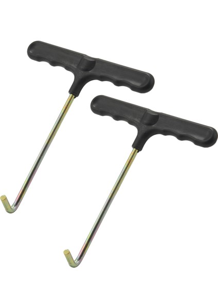 2 Adet Trambolin Yaylı Çekme Aracı, Trambolin Çektirme T-Kanca Yaylı Çektirme Aracı (Yurt Dışından)