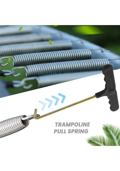 2 Adet Trambolin Yaylı Çekme Aracı, Trambolin Çektirme T-Kanca Yaylı Çektirme Aracı (Yurt Dışından) fiyatları