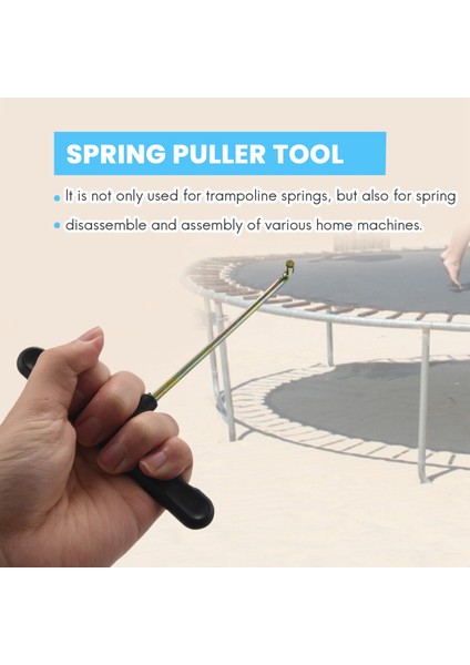 2 Adet Trambolin Yaylı Çekme Aracı, Trambolin Çektirme T-Kanca Yaylı Çektirme Aracı (Yurt Dışından) fırsatları