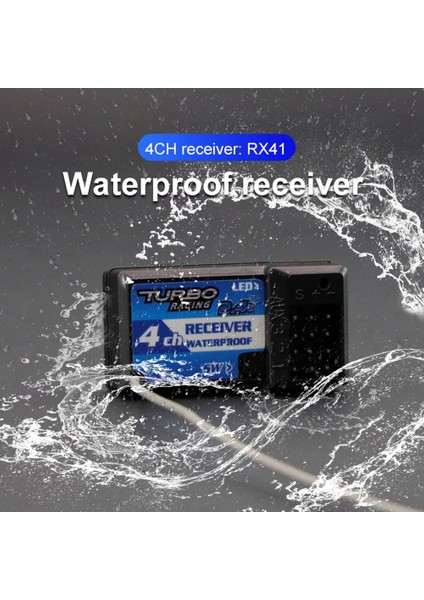 Turbo Yarış 2.4g 4ch Uzaktan Sistem LCD Ekran Radyo Verici Uzaktan Kumanda Alıcı ile Rc Araba Oto Tekne Için (Yurt Dışından)