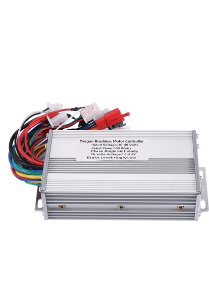 500W 48V Elektrikli Bisiklet Denetleyicisi 12 Tüp Fırçasız Denetleyici Alüminyum Alaşımlı Motor Kontrolörü Bisiklet Scooter Için (Yurt Dışından)