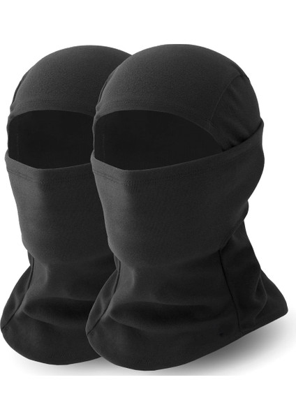 2 Adet Kayak Maskeleri, Sıcak, Nefes Alabilir ve Erkekler ve Kadınlar Için Tam Kapsama Polar Kış Yüz Maskesi (Yurt Dışından)