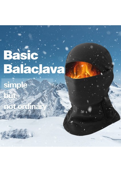 2 Adet Kayak Maskeleri, Sıcak, Nefes Alabilir ve Erkekler ve Kadınlar Için Tam Kapsama Polar Kış Yüz Maskesi (Yurt Dışından)