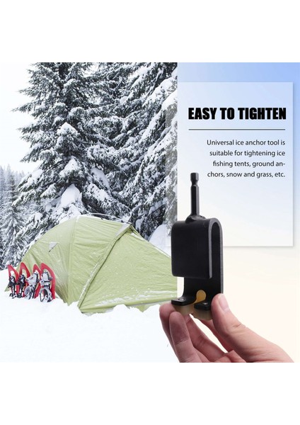 Evrensel Buz Çapa Aracı, Buz Çapa Matkap Adaptörü Buz Çapa Aracı Buz Balıkçılık Çapa Aracı Buz Ekleme Dikiş (Yurt Dışından) fiyatları