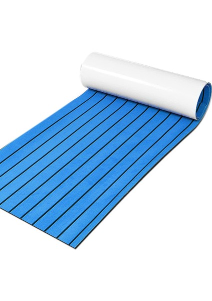 Köpük Tik Zemin Kaplaması Eva Köpük Deniz Döşeme Sahte Tekne Zemin Kaplaması Levha Aksesuarları Deniz Mavisi 450X2400MM (Yurt Dışından)