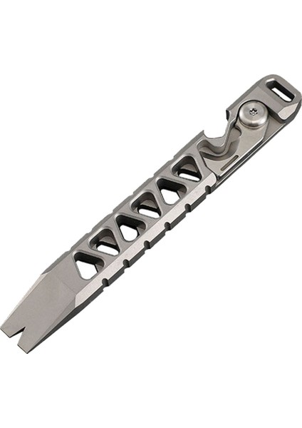 Titanyum Alaşımlı Cep Aracı Levye Şişe Açacağı Cep Levye Tırnak Çektirme Taktik Açık Kamp Aracı Araba Hediyeler (Yurt Dışından)