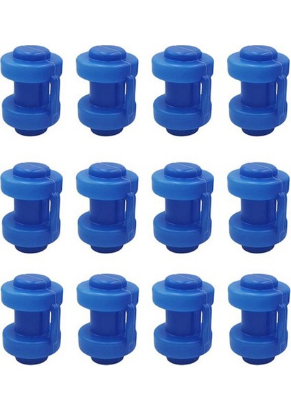 12 Adet Trambolin Başlığı 25 Mm, Trambolin Ağ Direklerine Güvenlik Ağı Takmak Için Trambolin Uç Kapakları (Yurt Dışından)