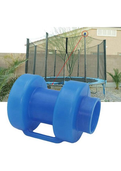 12 Adet Trambolin Başlığı 25 Mm, Trambolin Ağ Direklerine Güvenlik Ağı Takmak Için Trambolin Uç Kapakları (Yurt Dışından)