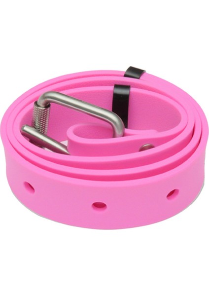 85CM-1. Silikon Dalış Ağırlık Kemeri Bel Ağırlığı Hızlı Serbest Bırakma Tokası Için Tüplü Serbest Dalış Balıkçılık-Pembe (Yurt Dışından)