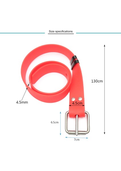 85CM-1. Silikon Dalış Ağırlık Kemeri Bel Ağırlığı Hızlı Serbest Bırakma Tokası Için Tüplü Serbest Dalış Balıkçılık-Pembe (Yurt Dışından) fırsatları