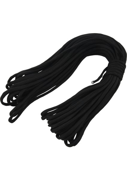 Paracord 550 Paraşüt Halat 7 Çekirdekli Tırmanma Kamp Toka Halat Siyah 50FT (Yurt Dışından)