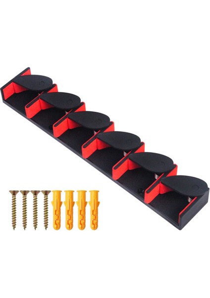 Dikey Olta Tutucular, Garaj Için Duvara Monte Olta Rafları, Oltaların Çoğuna Uyuyor (Yurt Dışından)