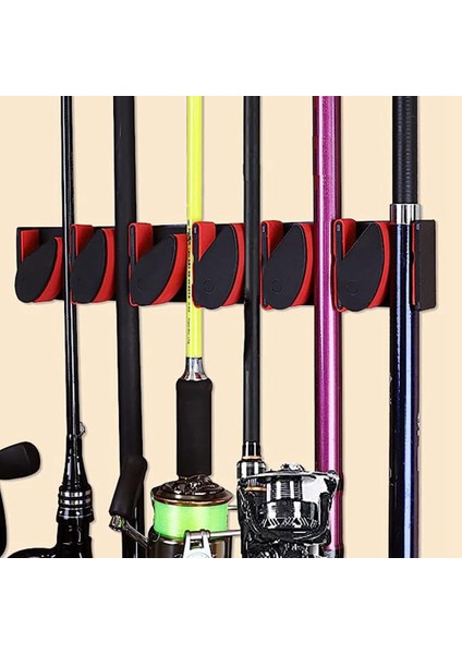 Dikey Olta Tutucular, Garaj Için Duvara Monte Olta Rafları, Oltaların Çoğuna Uyuyor (Yurt Dışından) fiyatları