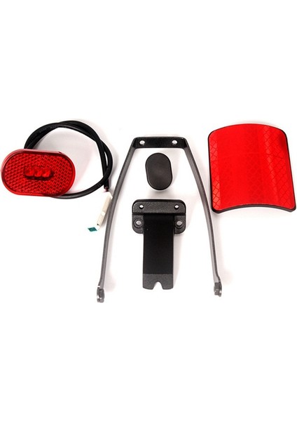 Yükseltilmiş M365 Pro Pro 2 1s Için Işık Kiti ile 1 Takım Elektrikli Scooter Kiti Scooter Arka Çamurluk (Yurt Dışından)