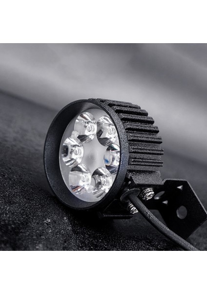 Elektrikli Bisiklet Ön Işık 12 V-80 V Evrensel Bisiklet Bisiklet Korna Far Su Geçirmez Elektrikli Scooter Uyarı Lambası (Yurt Dışından)