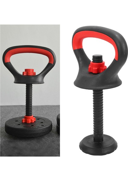 Plaka Ağırlıkları Için Ayarlanabilir Kettlebell Kolu, Dambıl Kettlebell Push Up Için Çok Fonksiyonlu Kettlebell Tutacağı (Yurt Dışından)