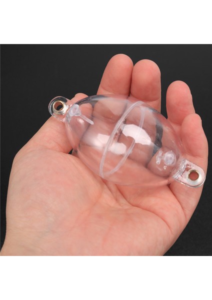 5 Adet/takım Balıkçılık Şamandıra Pvc Oval Toplar Su Topu Kabarcık Şamandıralar Mücadele Deniz Balıkçılığı Açık Aksesuarları Beyaz (Yurt Dışından)