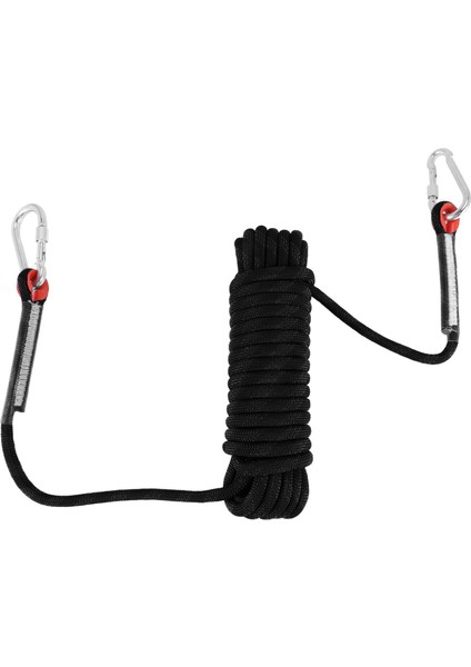 Açık Kaya 12MM Ev Yangın Acil Kaçış Halatı Çok Fonksiyonlu Ağır Halat Yürüyüş Mağaracılık Kamp Için (Yurt Dışından)