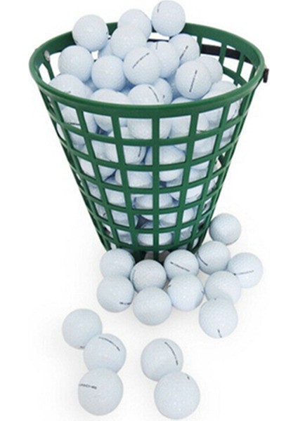 Stadyum Açık Sporlar Için Saplı Top Raflı Golf Sepeti Golf Konteyneri Yeşil (Yurt Dışından)