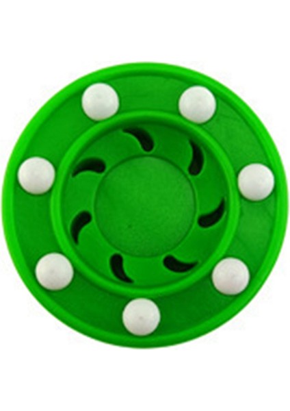 Paten Hokeyi Abs Yüksek Yoğunluklu Sokak Kara Hokeyi Buz Için Uygulama Inline Sokak Hokeyi Eğitimi, Yeşil (Yurt Dışından)