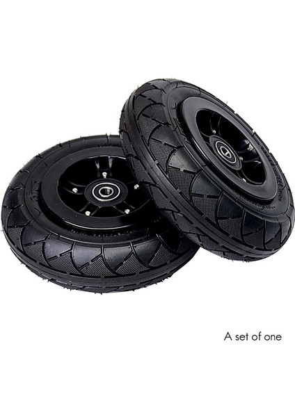 Dıy Kaykay / Scooter / Döner Için 8 Inç Off Road Tekerlek Pnömatik Kauçuk Dağ Tekerlekleri Kiti (Yurt Dışından) modelleri
