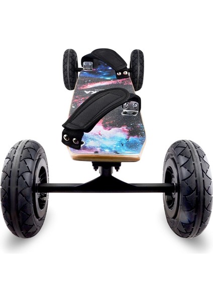 Dıy Kaykay / Scooter / Döner Için 8 Inç Off Road Tekerlek Pnömatik Kauçuk Dağ Tekerlekleri Kiti (Yurt Dışından) fırsatları