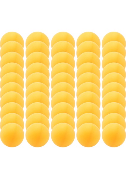 50 Adet 40 mm Masa Tenisi Antrenman Topu, Pinpon Topları, Sarı/beyaz Rastgele (Yurt Dışından)