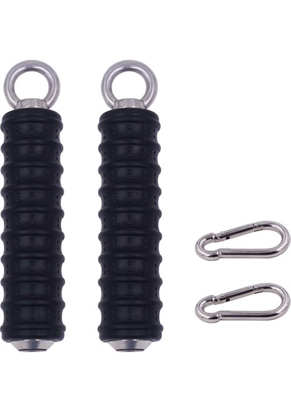 2 Adet Aşağı Itin Tek Spor Salonu Kolu Triceps Gücü Yukarı Çekin El Sapları Kablo Makinesi Eki Kol Fitness Ekipmanları (Yurt Dışından)