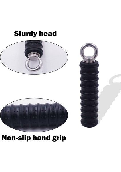 2 Adet Aşağı Itin Tek Spor Salonu Kolu Triceps Gücü Yukarı Çekin El Sapları Kablo Makinesi Eki Kol Fitness Ekipmanları (Yurt Dışından)