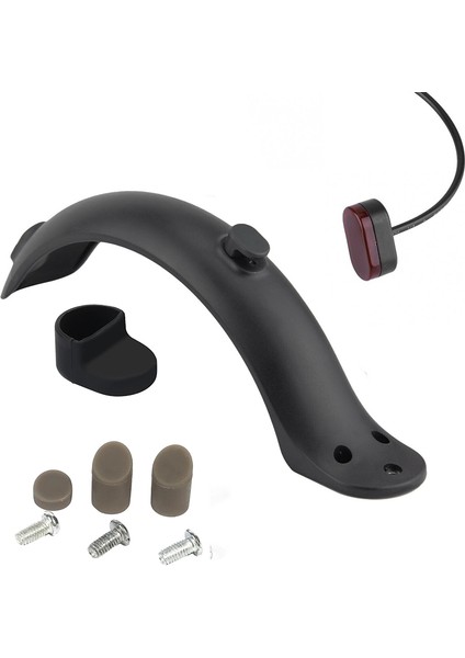 M365 Elektrikli Scooter Için Arka Çamurluk Koruması + Braket + Kanca + Arka Lamba (Yurt Dışından) fiyatları