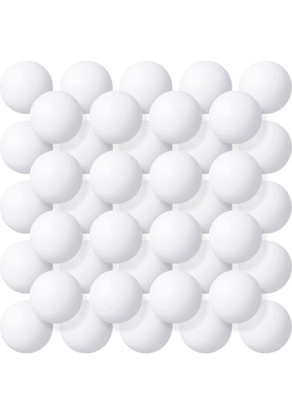 300 Paket Ping Pong Topları Masa Tenisi Topları 40 mm Pingpong Topları Kabarık Toplar Eğlence Masa Tenisi Topu, Beyaz (Yurt Dışından)