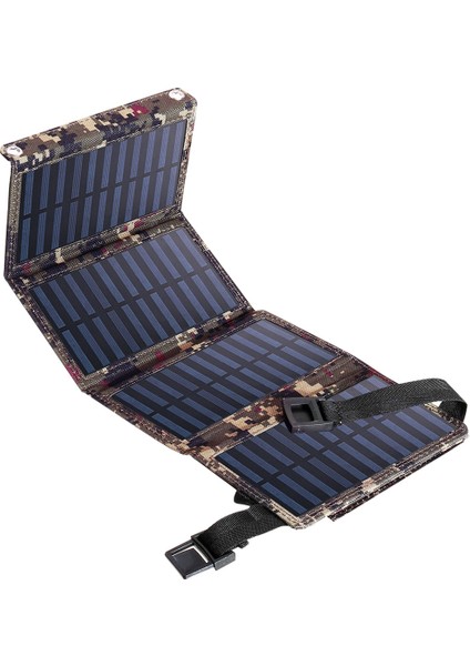 Kamp Cep Telefonu Tablet Cihazları Güç Bankası A Için USB Çıkışlı Solar Şarj Cihazı ile Katlanabilir Güneş Paneli Güneş Pili (Yurt Dışından)