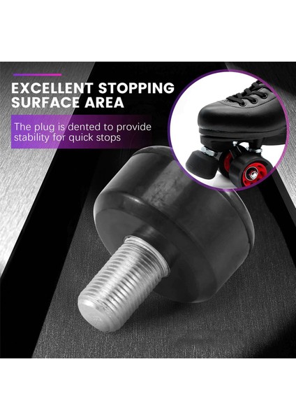 2 Adet Çift Sıralı Paten Durdurma Evrensel Fren 85A Kauçuk Ayarlanabilir Fren Kafası Açık Paten Silindiri Değiştirme (Yurt Dışından) fiyatları