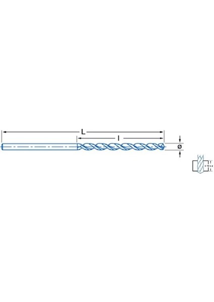 3,50X165MM Izar DIN1869 Hsse Co5 Taşlanmış S Forum Ekstra Uzun Matkap Ucu fiyatları