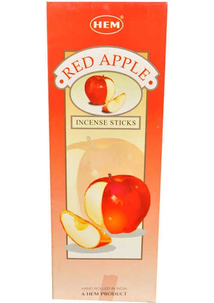 Kırmızı Elma Kokulu 20 Çubuk Tütsü - Red Apple