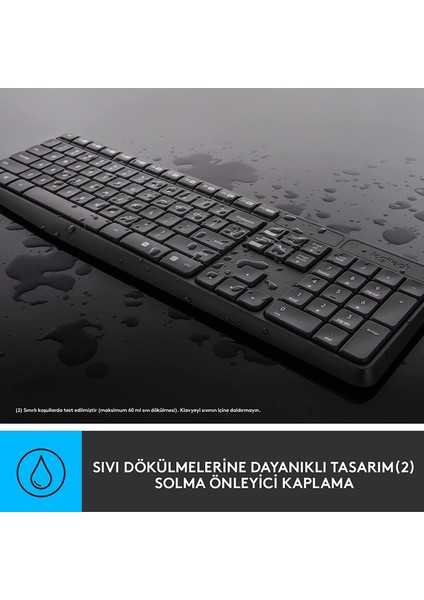 MK235 Kablosuz Klavye + Mouse Seti indirimleri